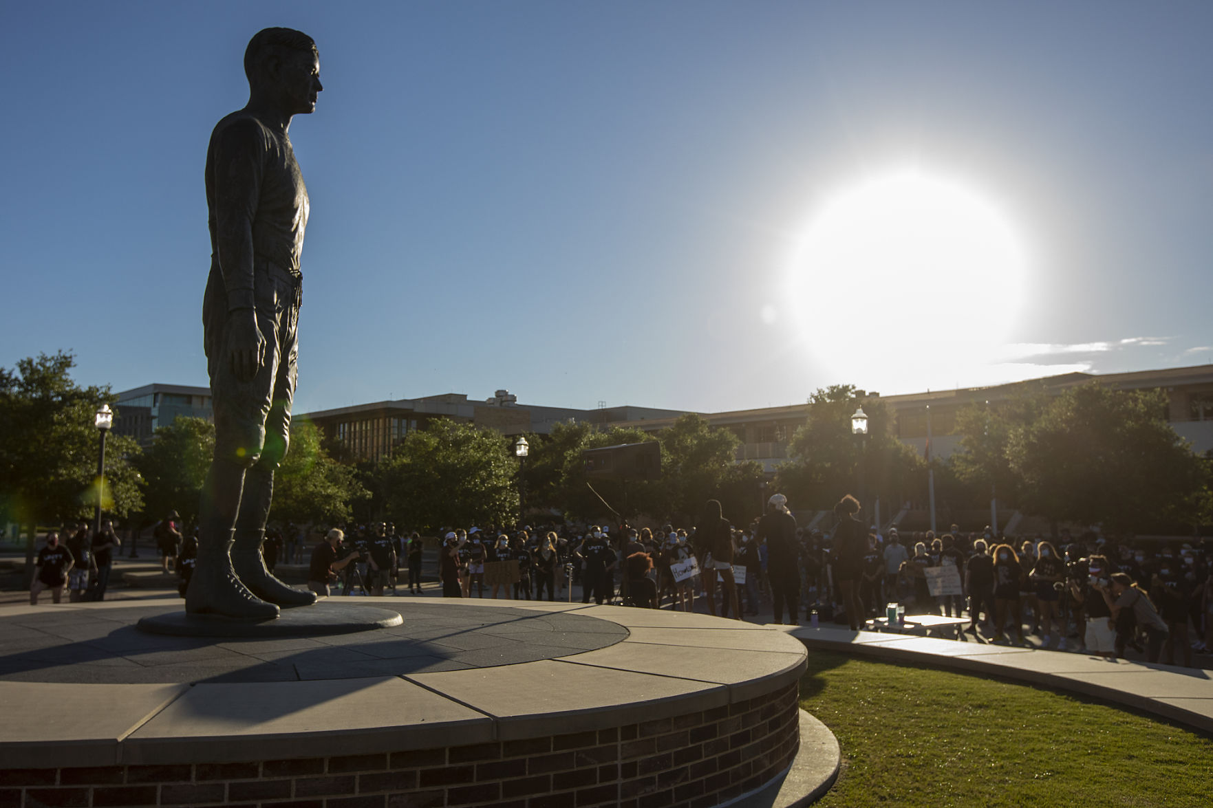 Aggie demonstration